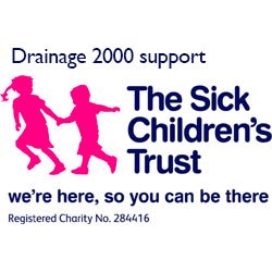 Drainage 2000 supports The Sick Children's Trust