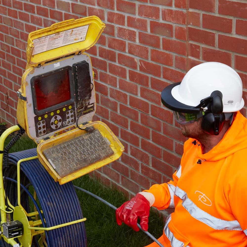 CCTV drain survey camera