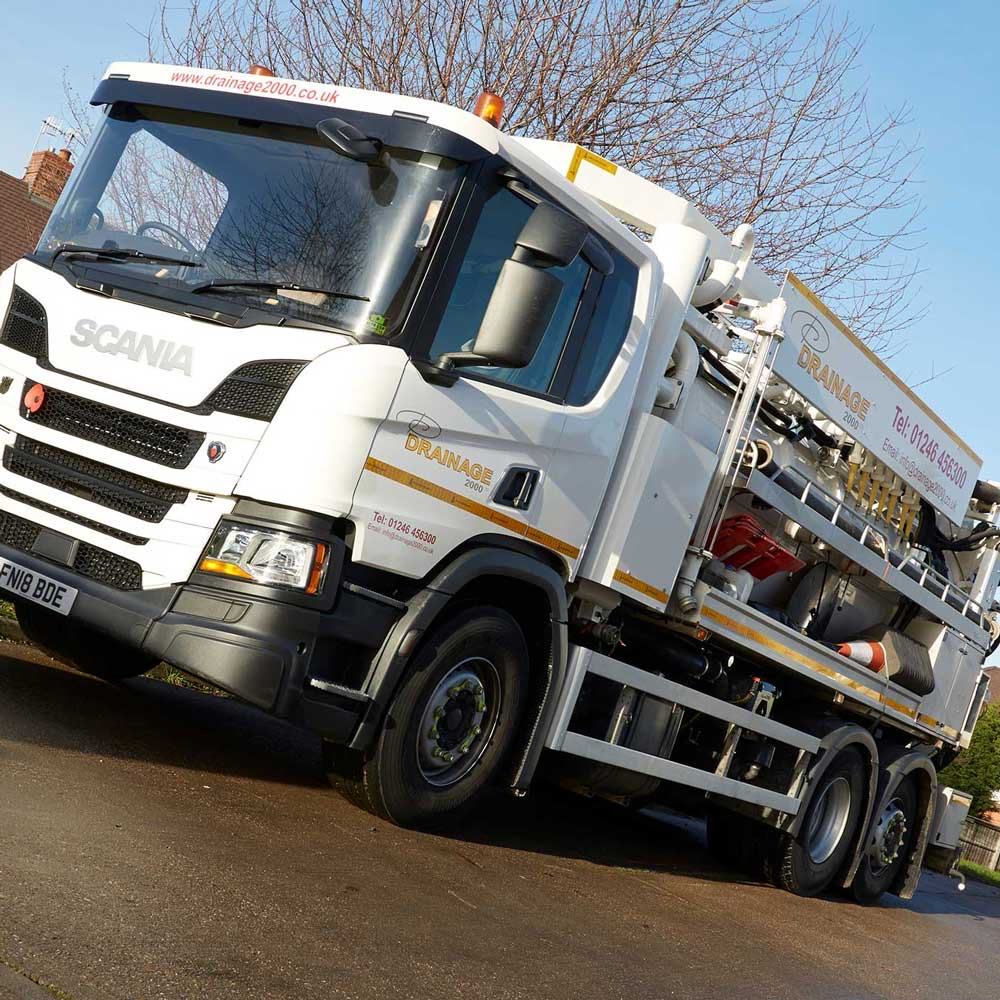 Drainage 2000 vacuum tanker